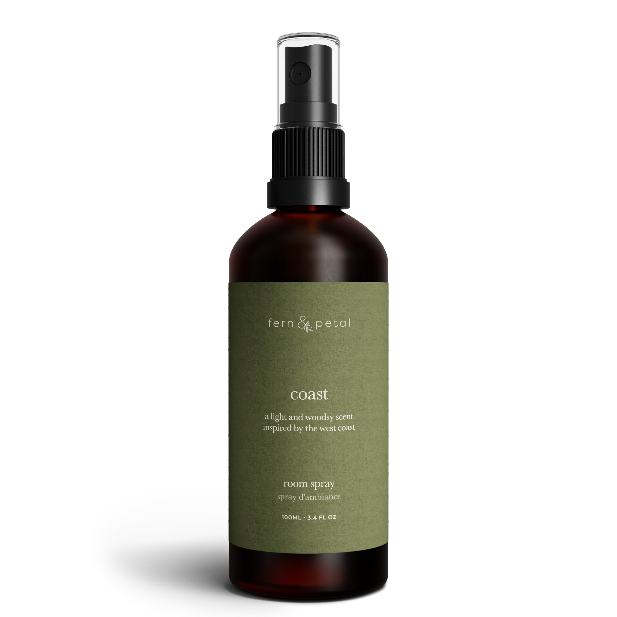 Fern & Petal - Wholesale Essential Oil - Coast - Room Spray -Cypress Bergamot & Cedarwood1