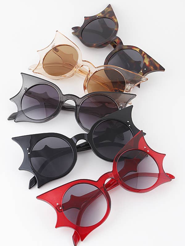 Bolted Bat Wing Sunglasses for wholesale by Shop Neighbors