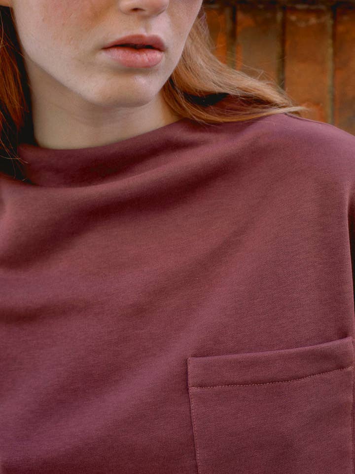 TOP CHIMNEY AUBERGINE COLOR for wholesale by Cottyfish