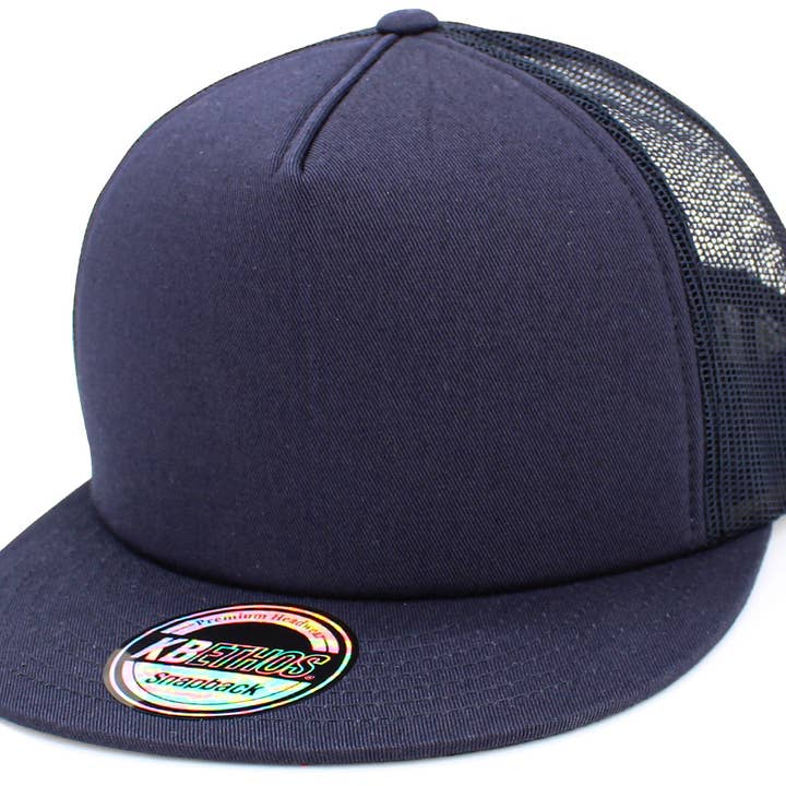 KBETHOS - Wholesale Trucker Hat - Unisex - Five Panel Flat Brim Trucker3