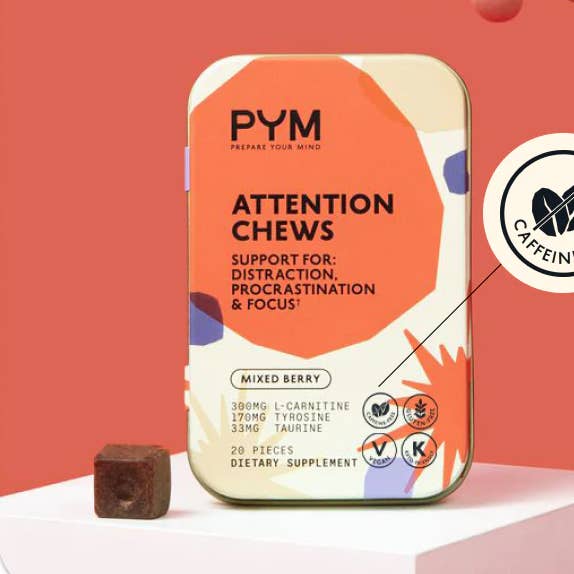 Attention Chews, prêt à être rangé, paquet de 8 pour la vente par PYM