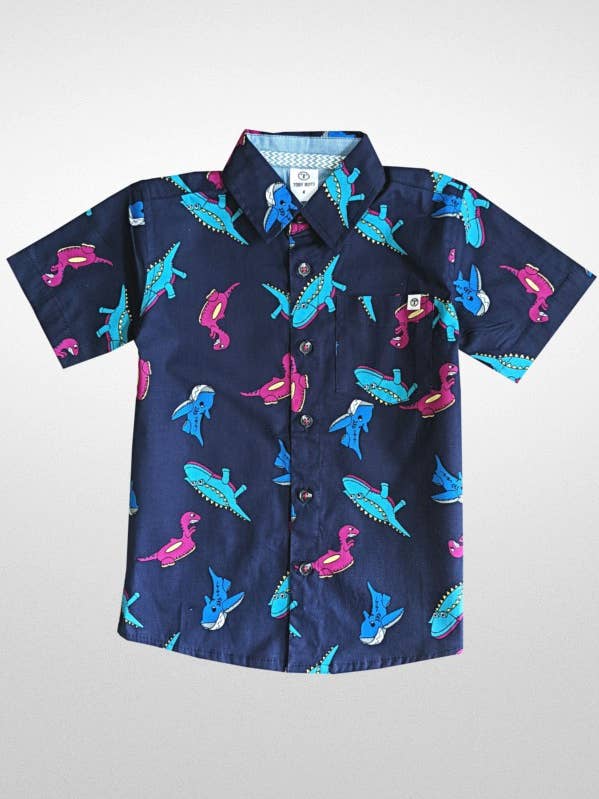Boys Shirt_ print for wholesale by JJ BEBE LAND