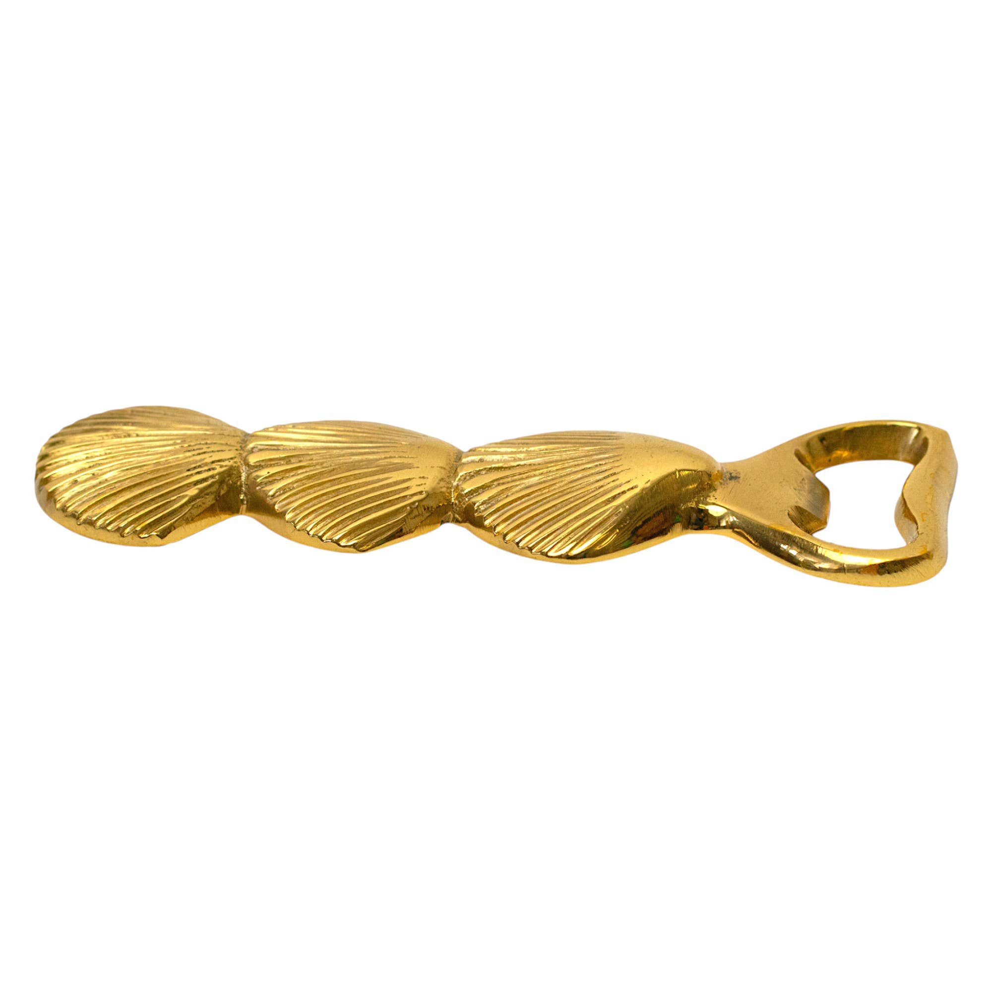 The Artisan and Company - Venta al por mayor Abrebotellas - Abrebotellas de latón con diseño de conchas marinas1