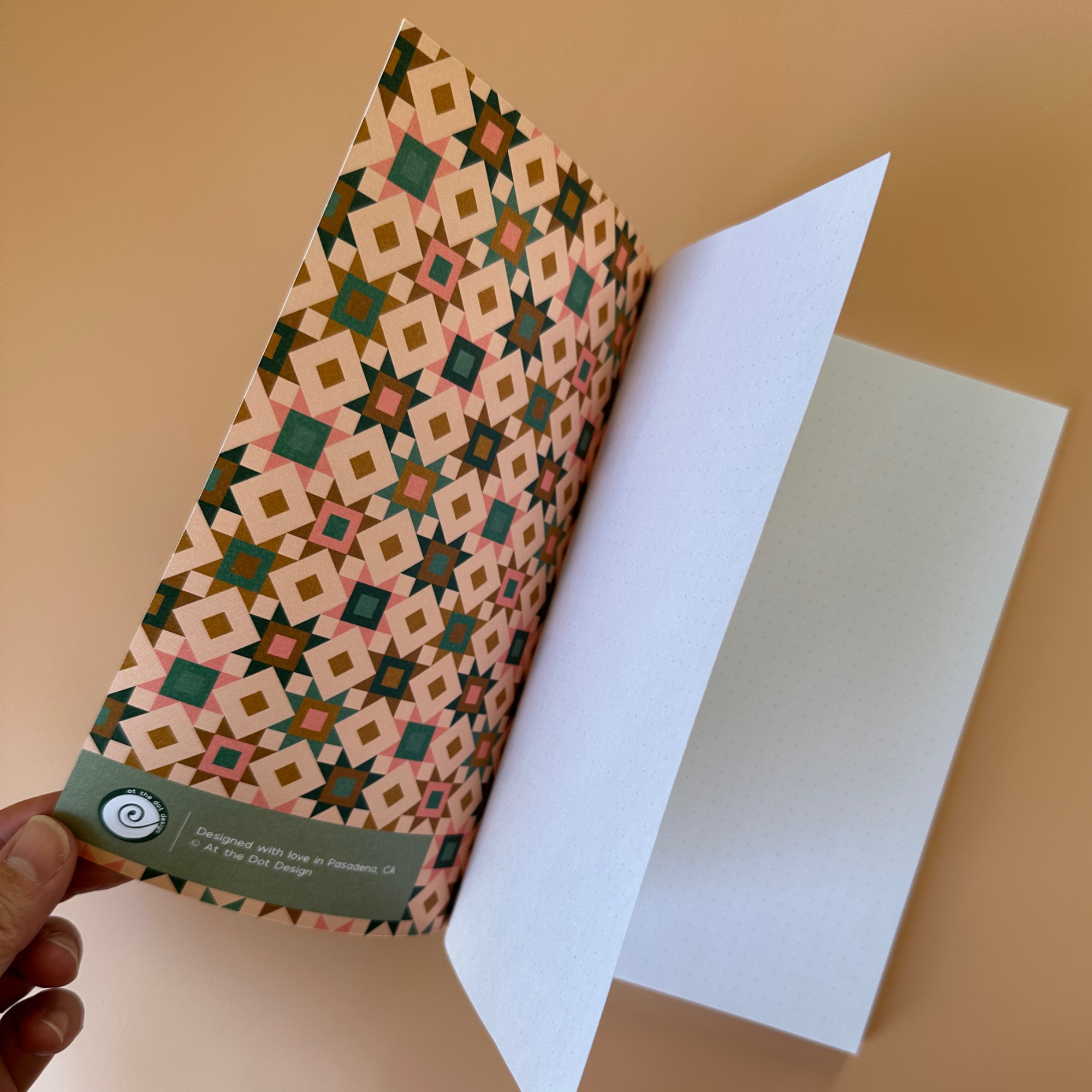 At the Dot Design – wholesale Notebook – Dot Grid Artist and Craft Lover Notebook3