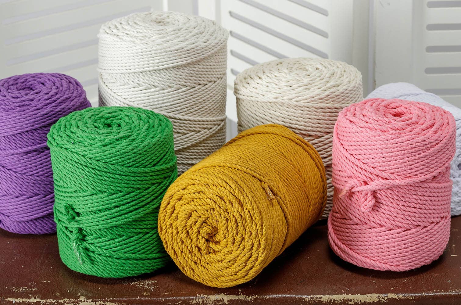 woolexperts - Wholesale Craft Supplies - 4 mm Macrame Cord, Rope, String, Yarn & Supplies3