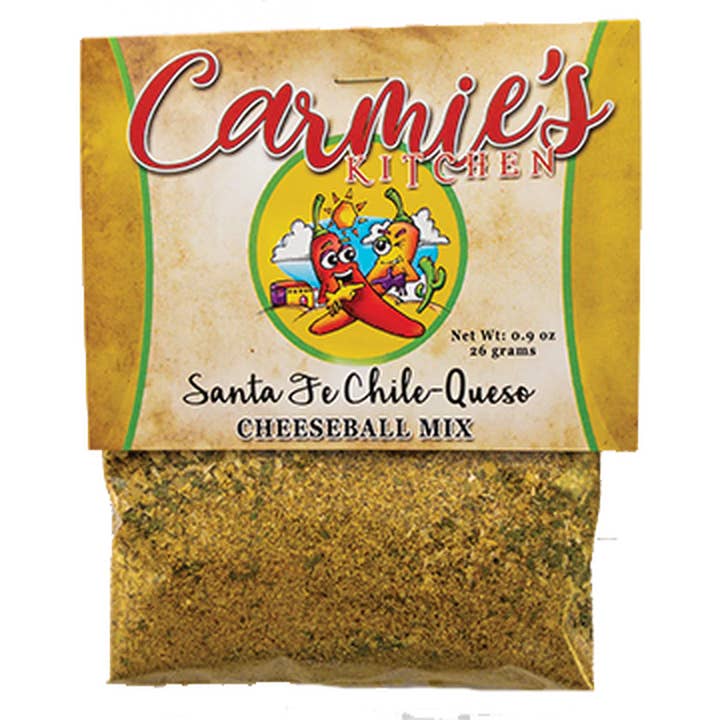 Carmie's Kitchen - Wholesale Dip - Santa Fe Chile Queso Appetizer Cheeseball