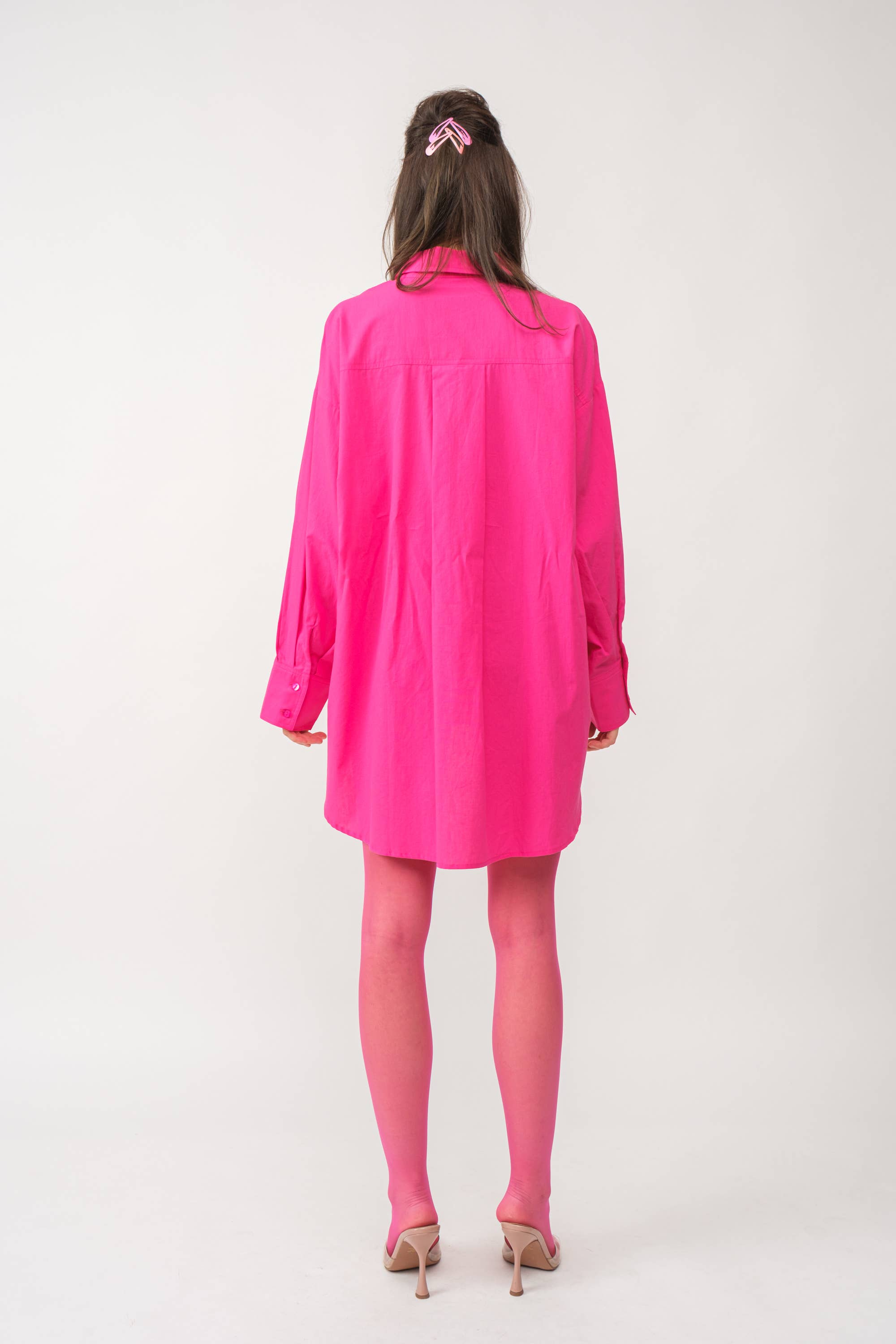 Signature 8 - Wholesale Button Down Shirt - Women's - OVERSIZED SHIRT S1924C5