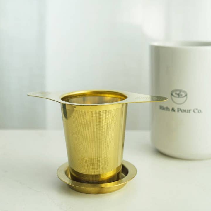 Rich & Pour - Wholesale Tea Strainer/Infuser - Stainless Steel Tea Infuser Mesh Strainer for Loose Leaf Tea8