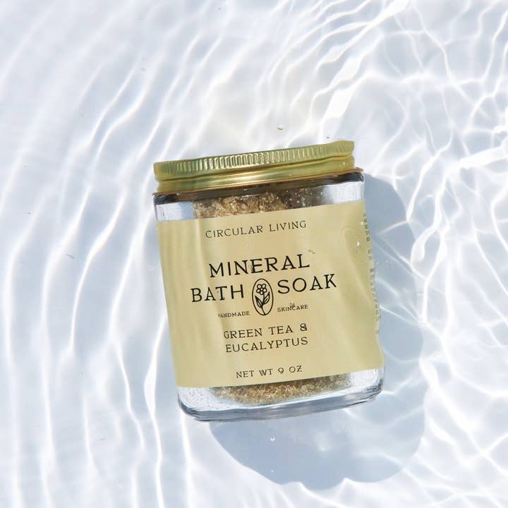 Circular Living - Wholesale Bath Soak/Milk - Mineral Bath Soak, Green Tea & Eucalyptus3