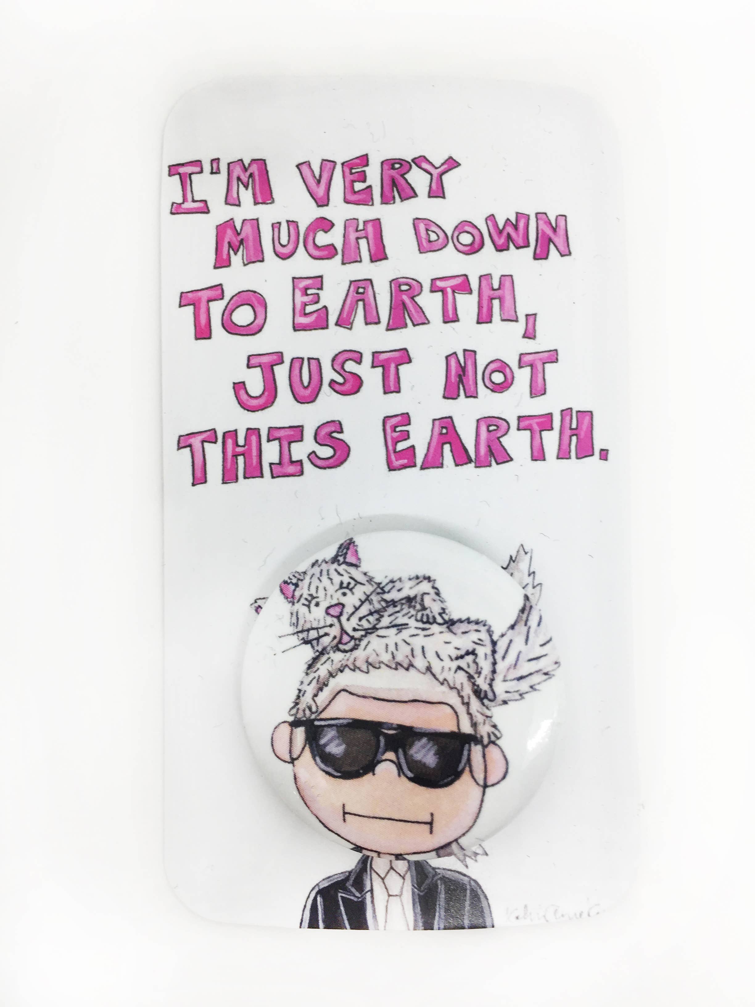 KAHRI - Wholesale Lapel Pin/Button - Karl Pin0