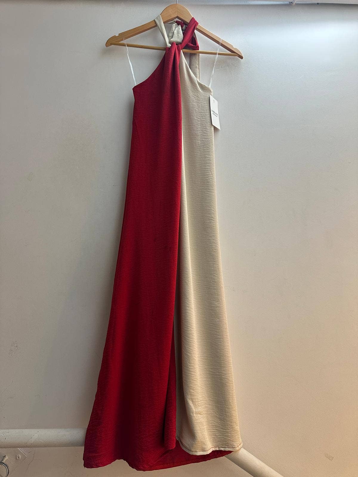 LORIANE - Wholesale Dress - Women's - 9593 One size bicolor long dress 7