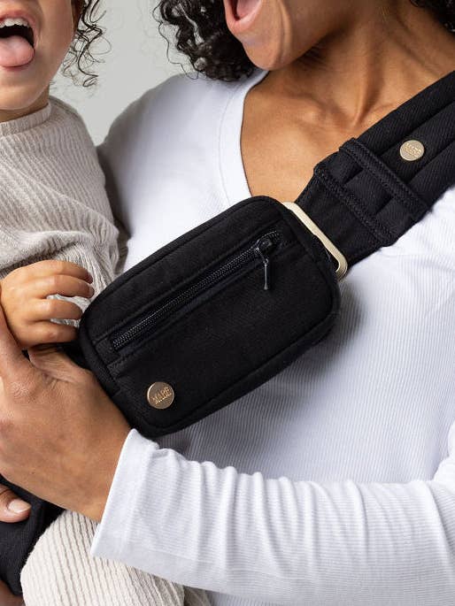 Le Sac Accessoire Monarch - Ébène pour la vente par Mabē Baby Carriers