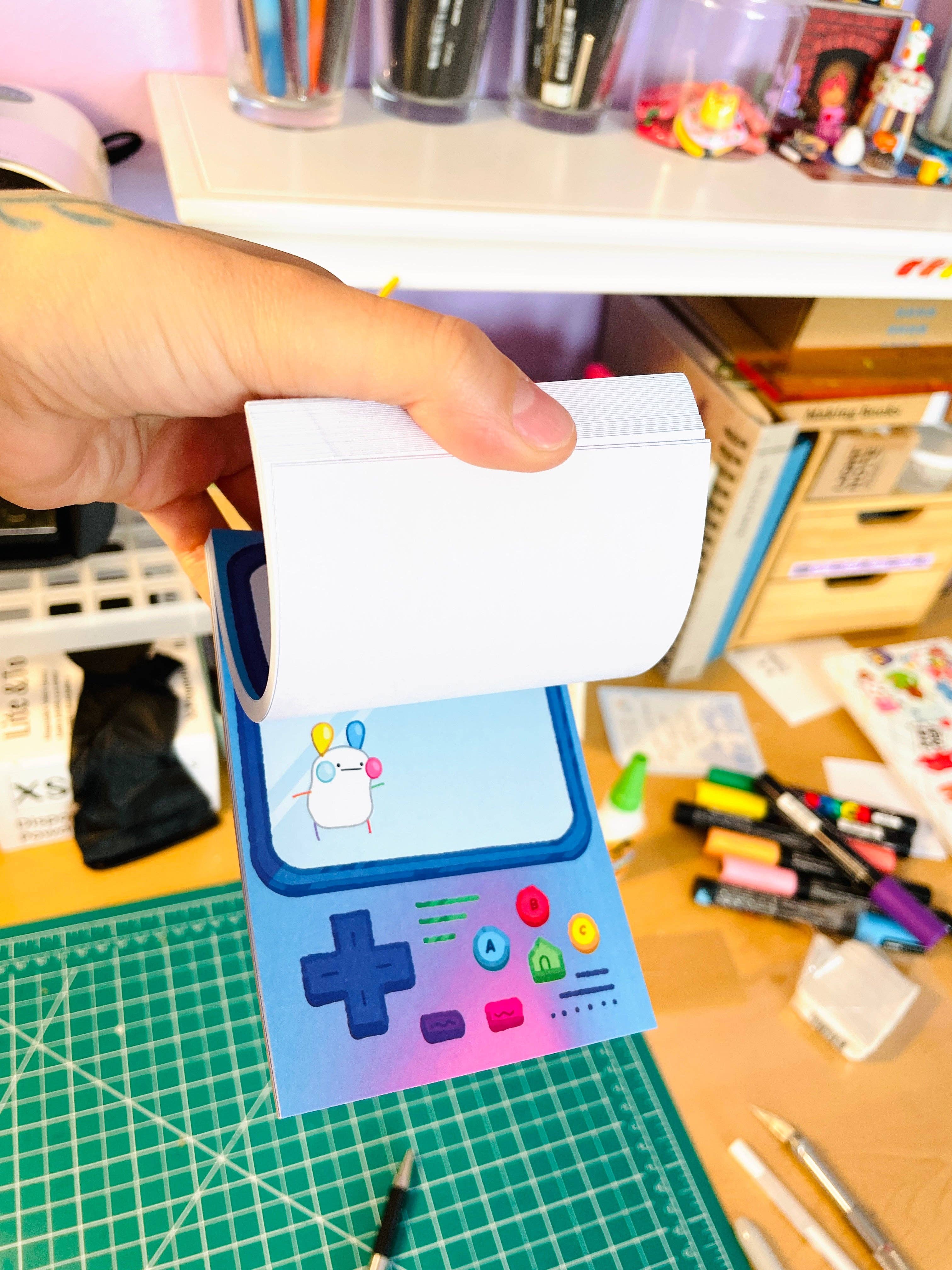 Stay Okay Studio - Wholesale Notepad - patch gameb0y memo pad WOO!!!!1