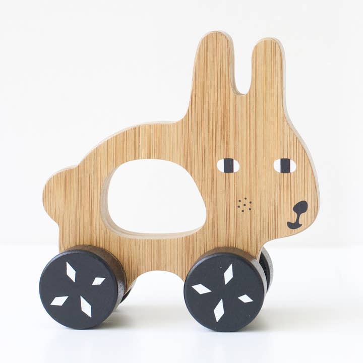 Push Toy - Bunny for wholesale by Wee Gallery