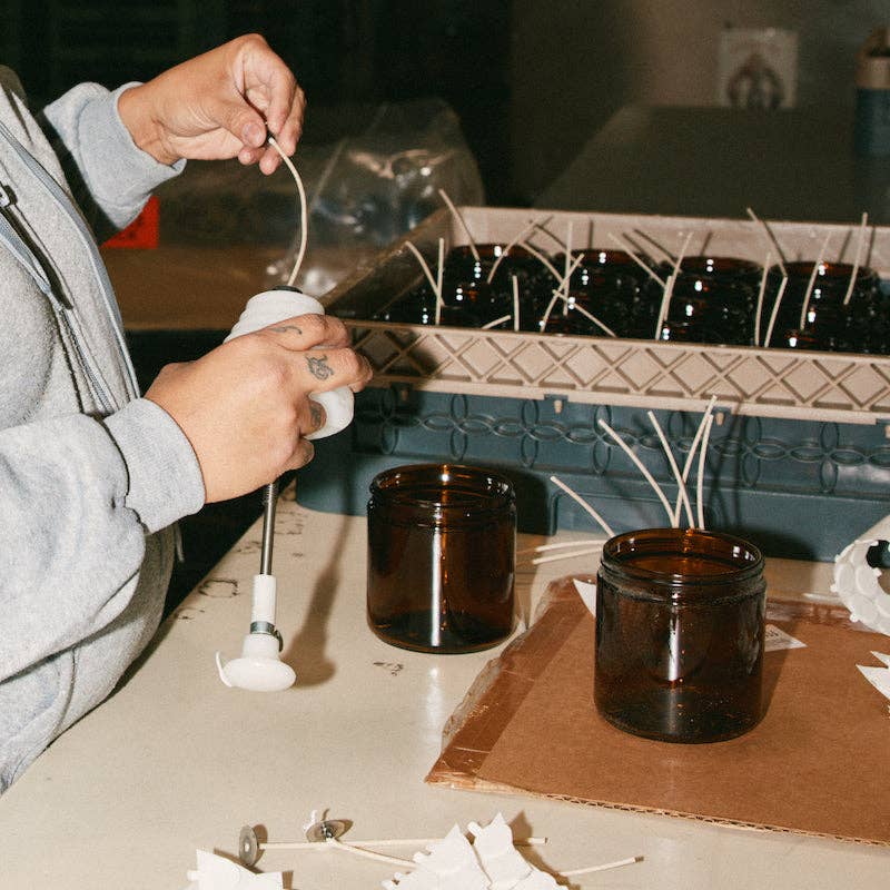 P.F. Candle Co. - Wholesale Jar/Filled Candle - Amber & Moss - Large Concentrated Candle4