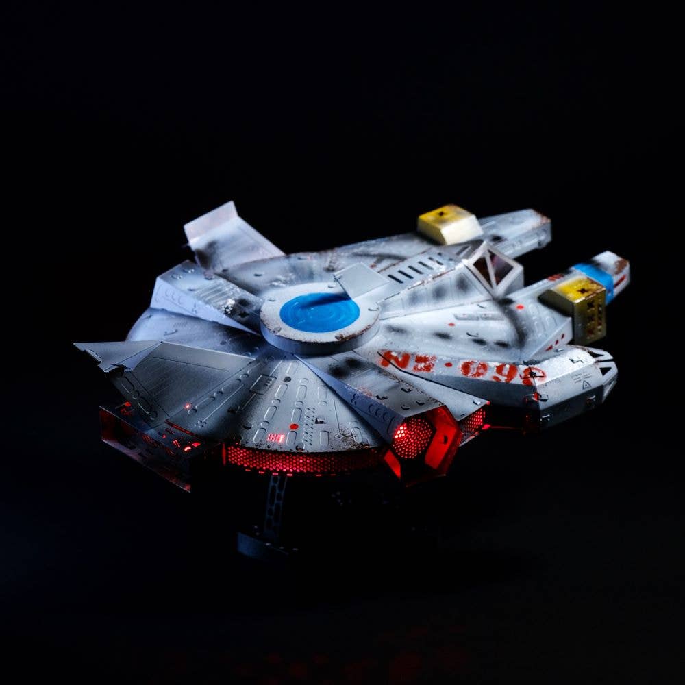 METAL-TIME INC. - Vendita all'ingrosso Kit per lavoretti fai da te - NEBULA SCOUT STARSHIP DIY kit6