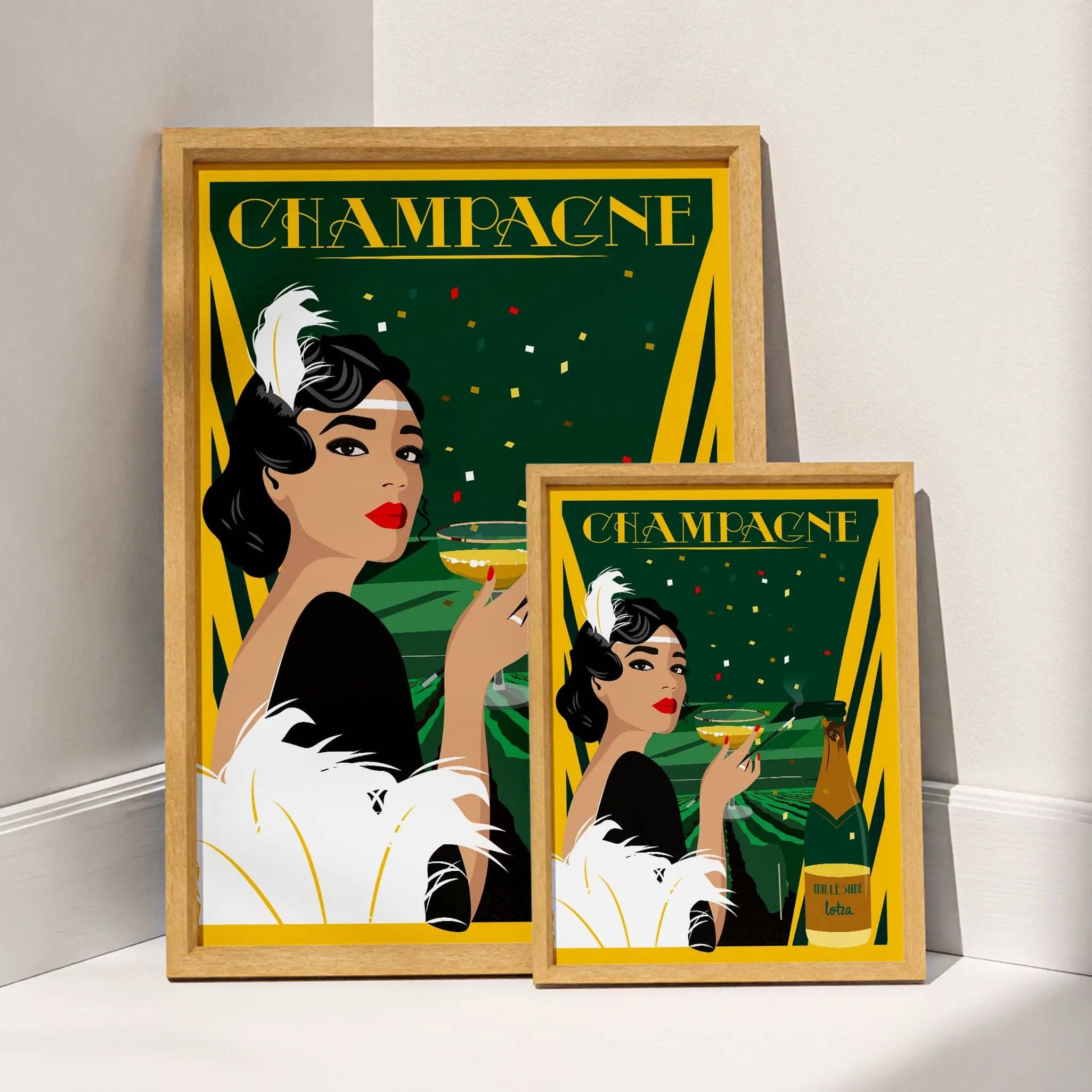 Lotza - Vente Poster - Affiche Champagne3