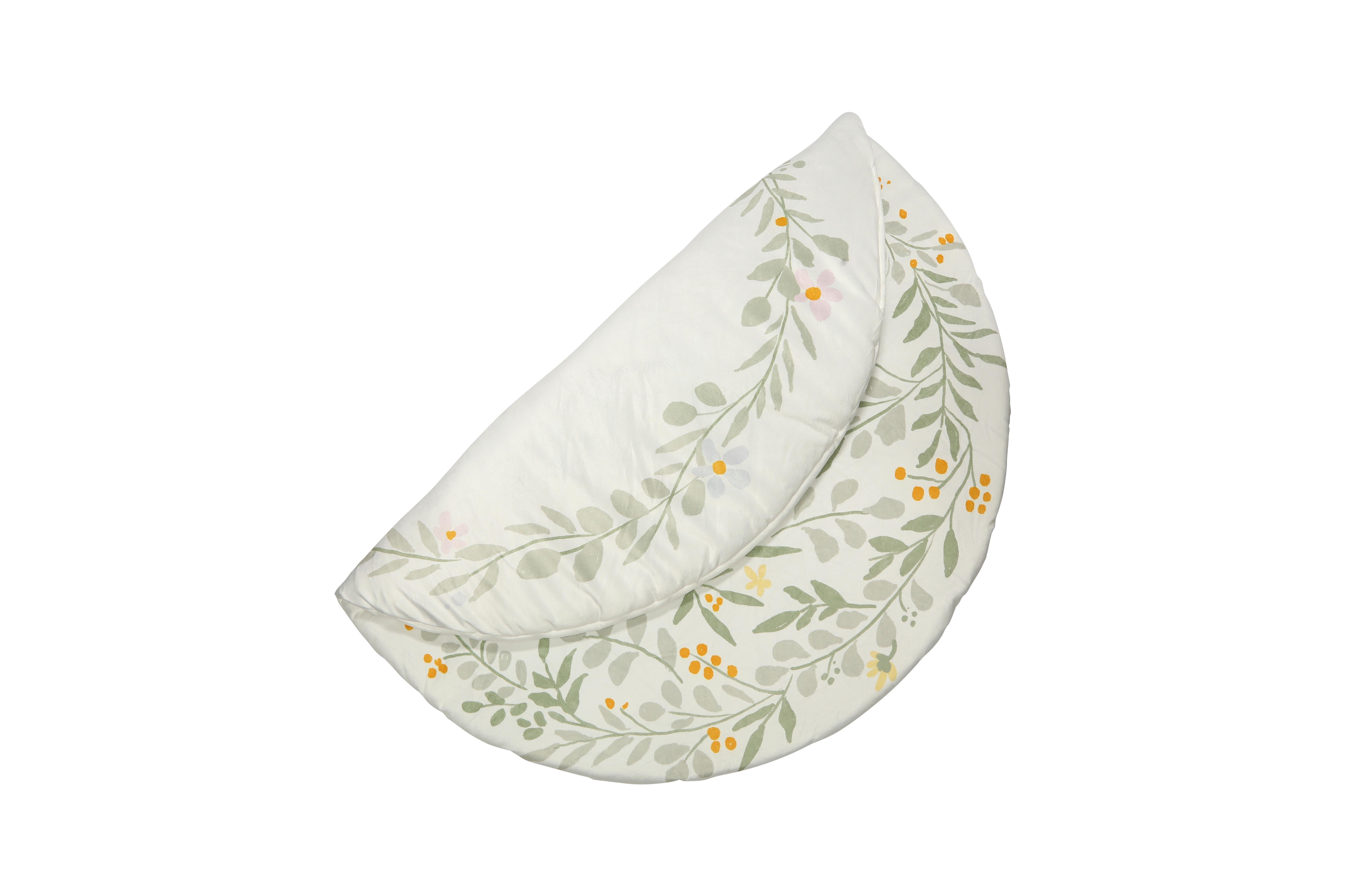Kate & Milo - Wholesale Play Mat - Kids & Baby - Floral Reversible Plush Play Mat