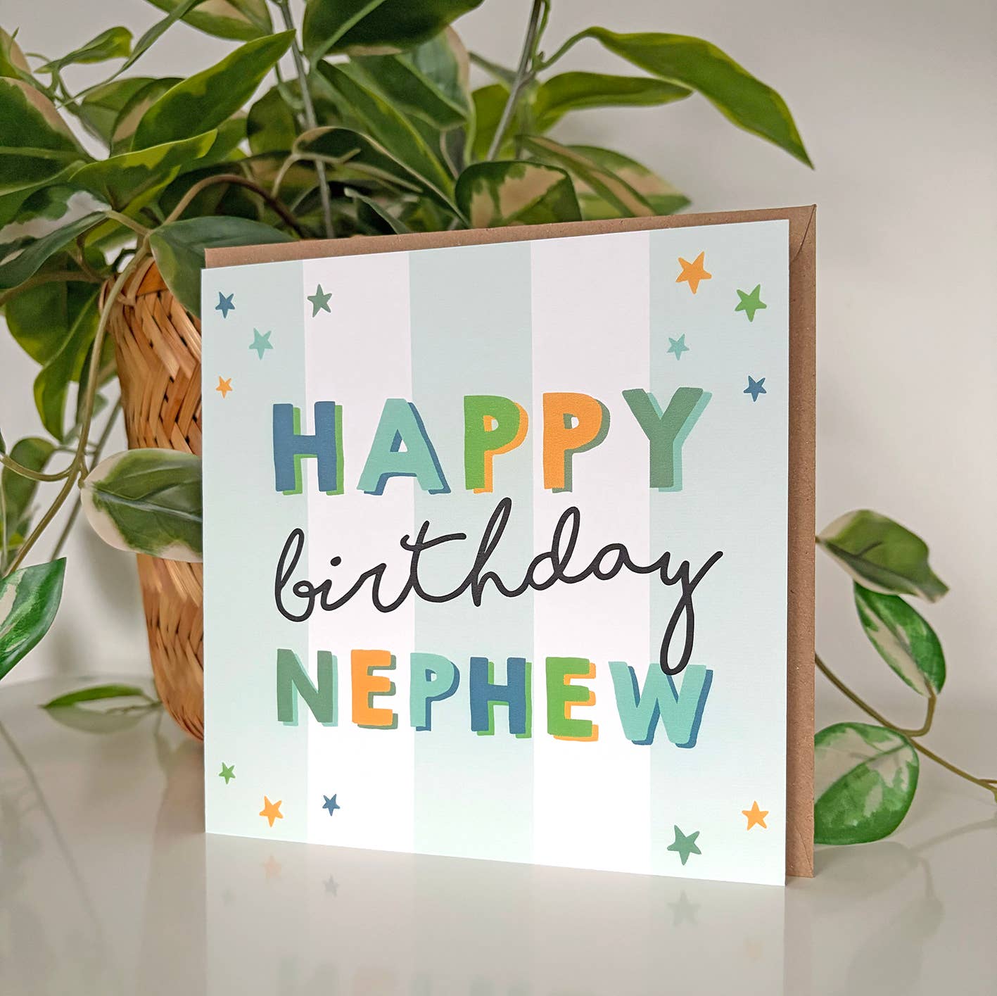 Michelle Fiedler Design - Wholesale Verjaardagskaartje - Verjaardagsviering Neef1