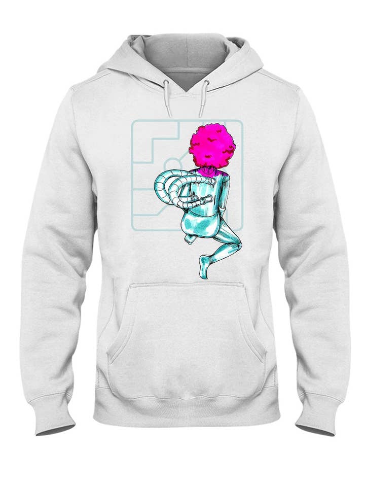 Robot Fairy Hoodie für den Großhandel von D. Ridley Designs
