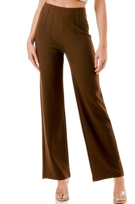 MIO WHOLESALE - Venta al por mayor Pantalones - Mujer - YC105-PANTALONES DE VESTIR PLISADOS TALLA GRANDE2