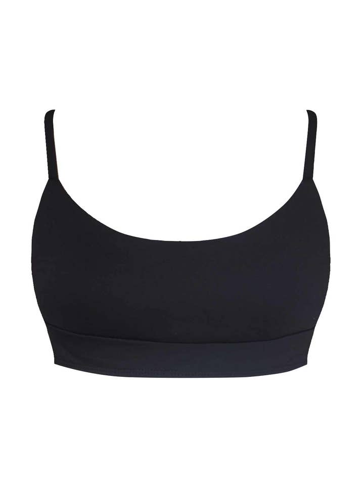 Railay Sport Top | Black for wholesale by AURAI SWIMWEAR