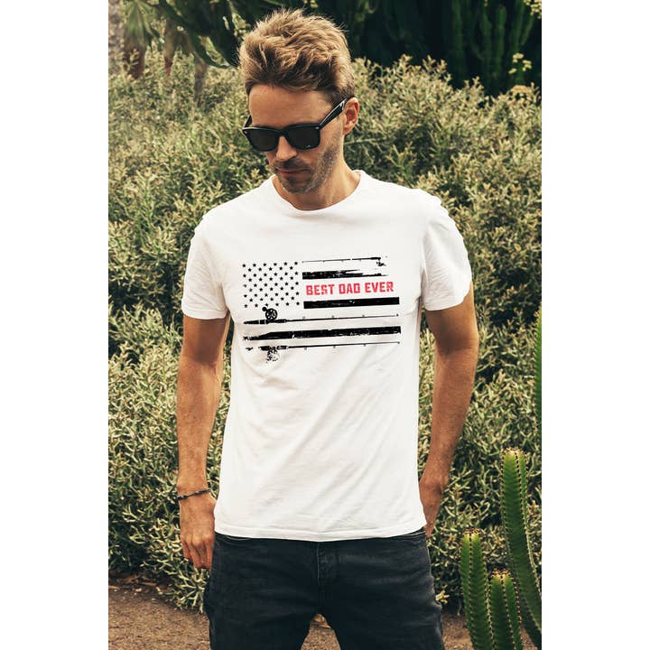 BEST DAD EVER. Perfect Father's Day Gift or Souvenir PB-1286 for wholesale by Polar bee