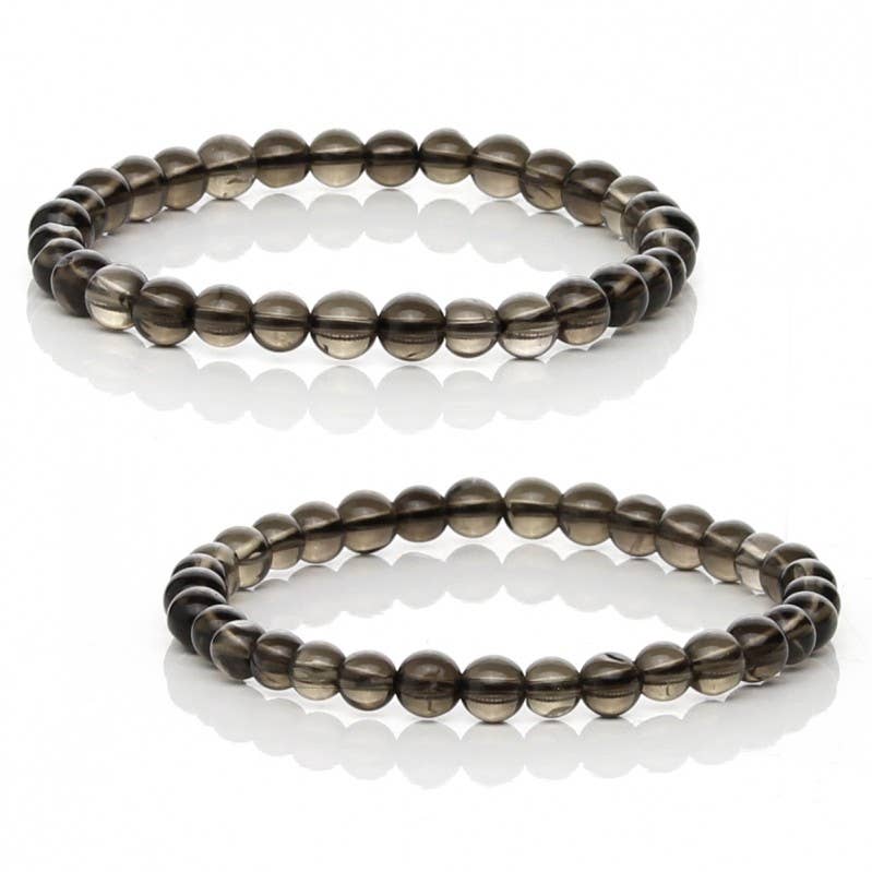 UniArt – Großhandel Manschettenarmband – Rauchquarzarmband1