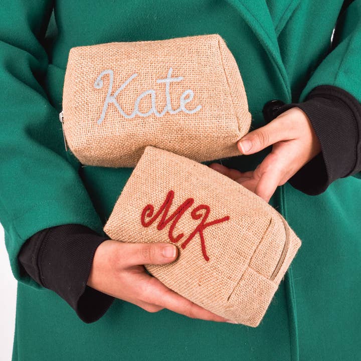 Personalized Bag For Makeup - Cosmetic Bags - bride gift for wholesale by King Of Handmade