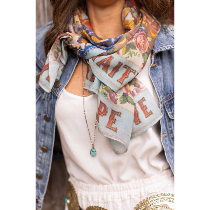 Market of Stars (USA) - Wholesale Scarf - Women's - Love Language Bohemian Scarf2