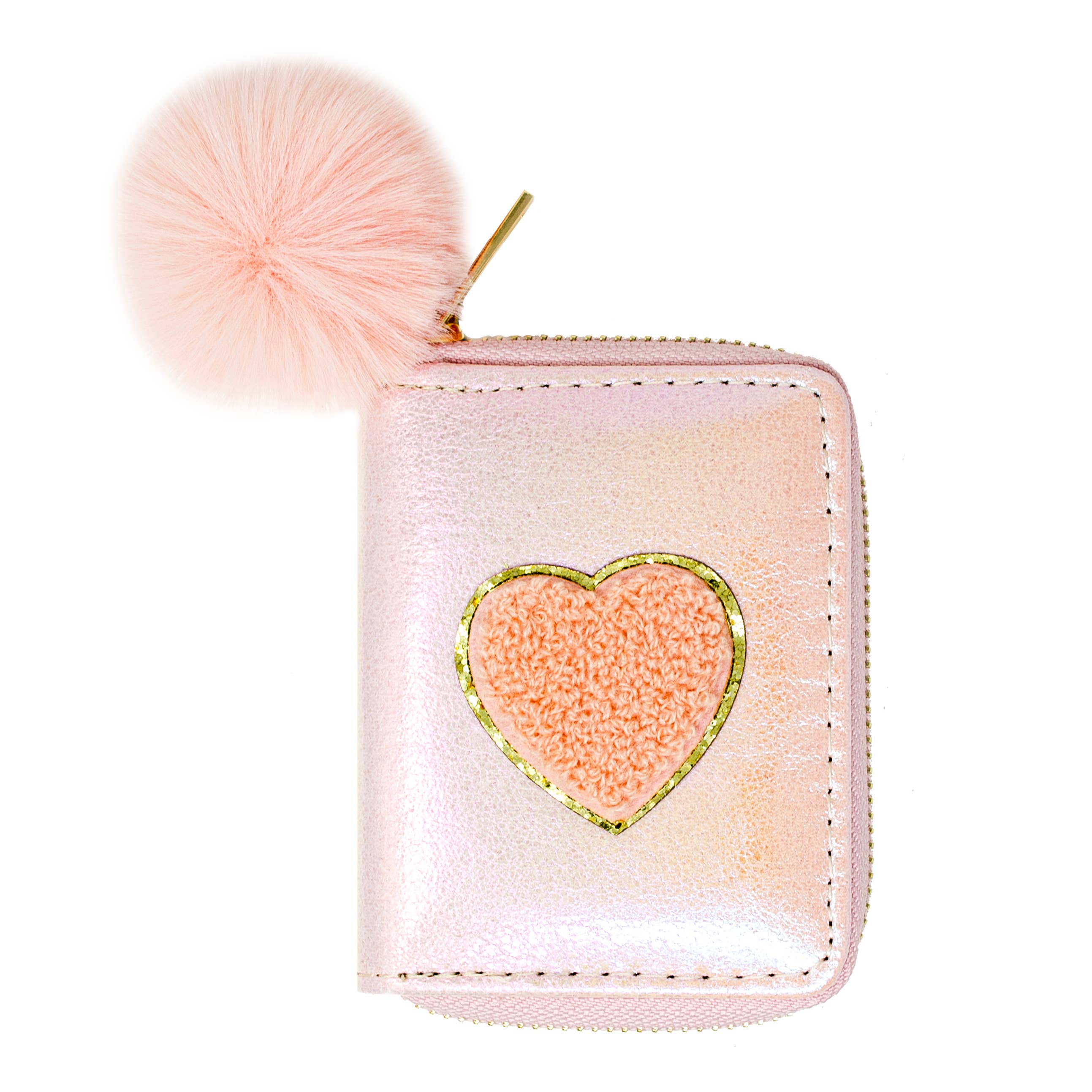 Tiny Treats and ZOMI GEMS - Vente Portefeuille – enfant - Portefeuille Shiny Heart Patch0