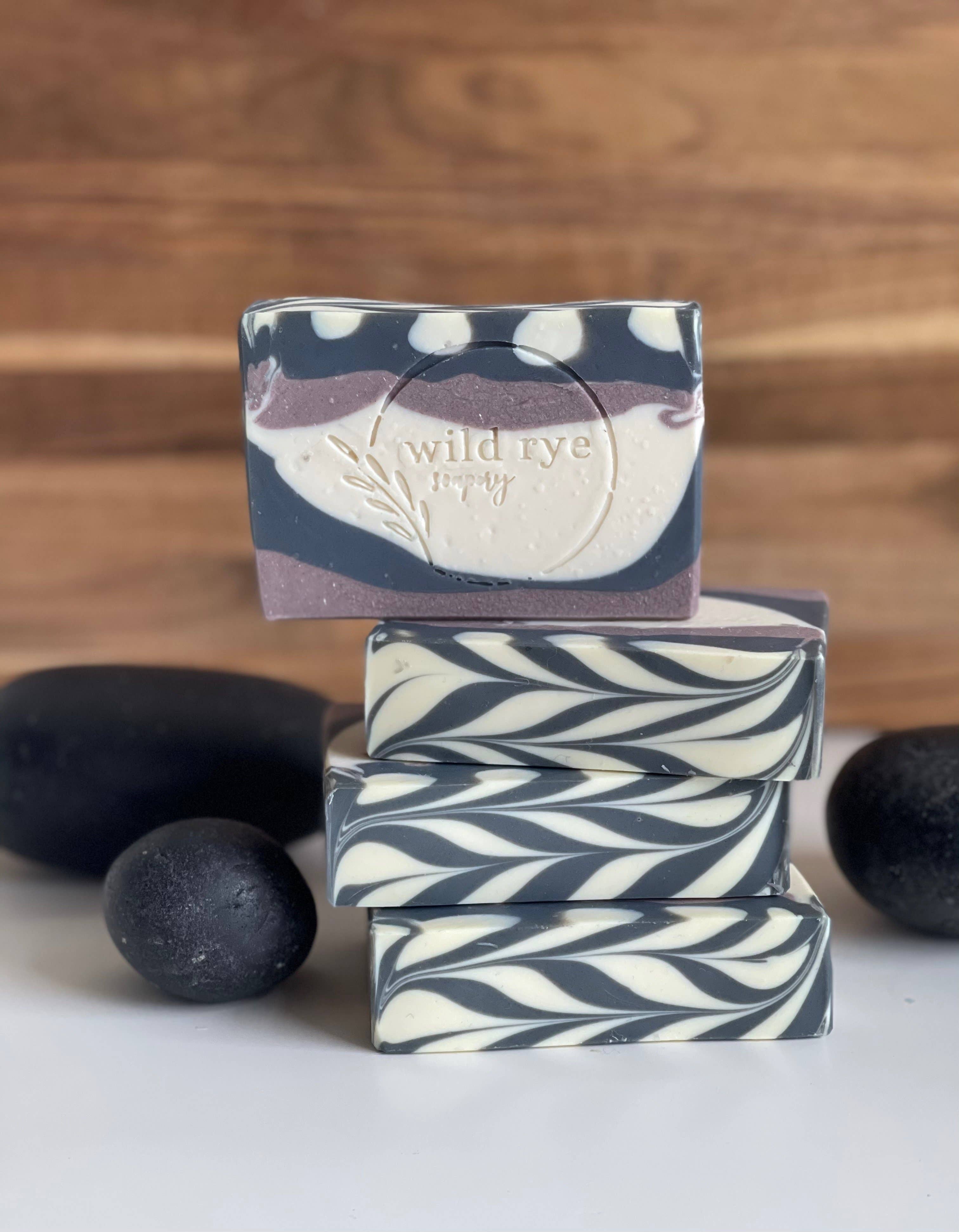 Wild Rye Soapery – sabonete sólido por atacado – Sabonete em barra de bergamota e chá preto