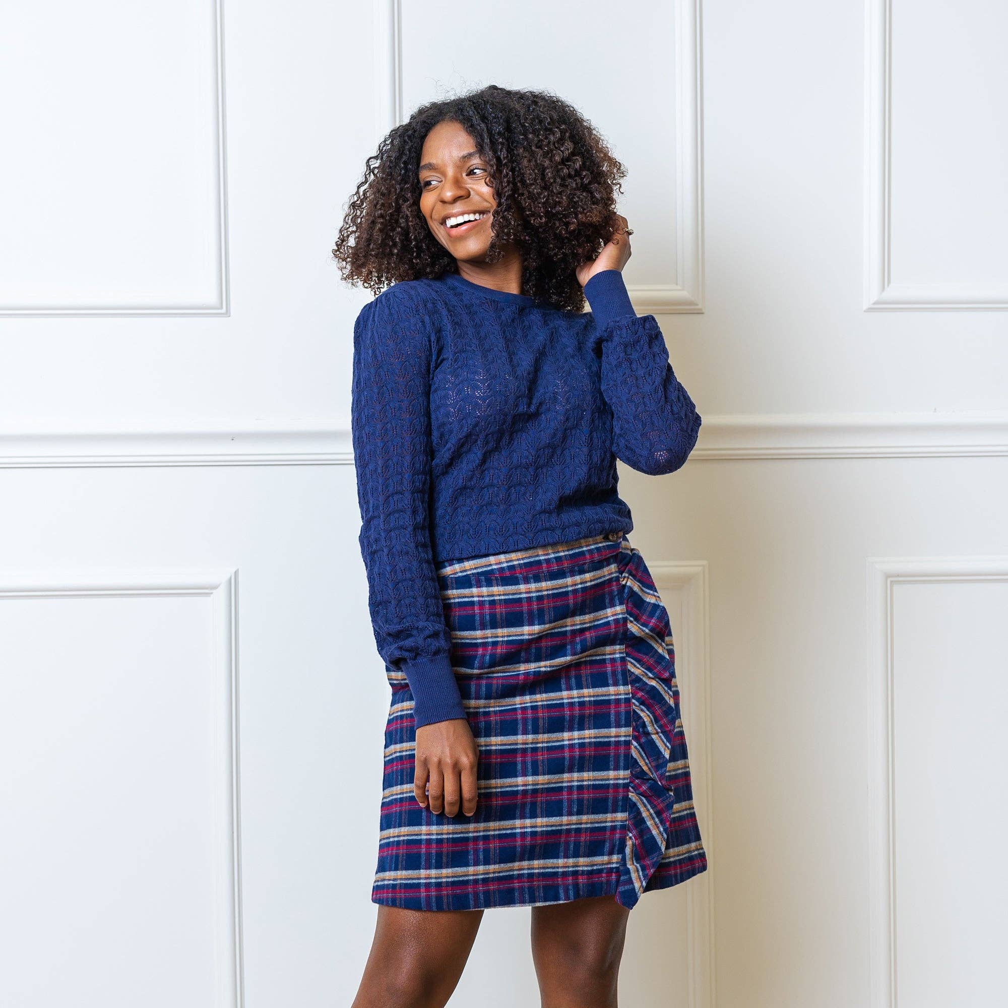 Pointelle Sweater for wholesale on Faire3