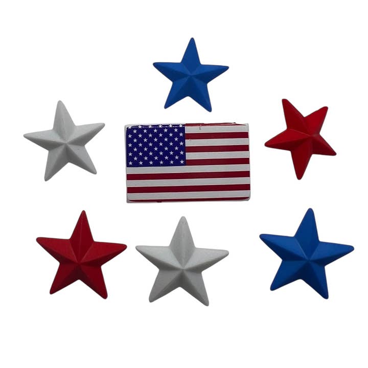 Buttons Galore & More - Wholesale DIY craft kit - Patriotic Wreath DIY Craft Kit5