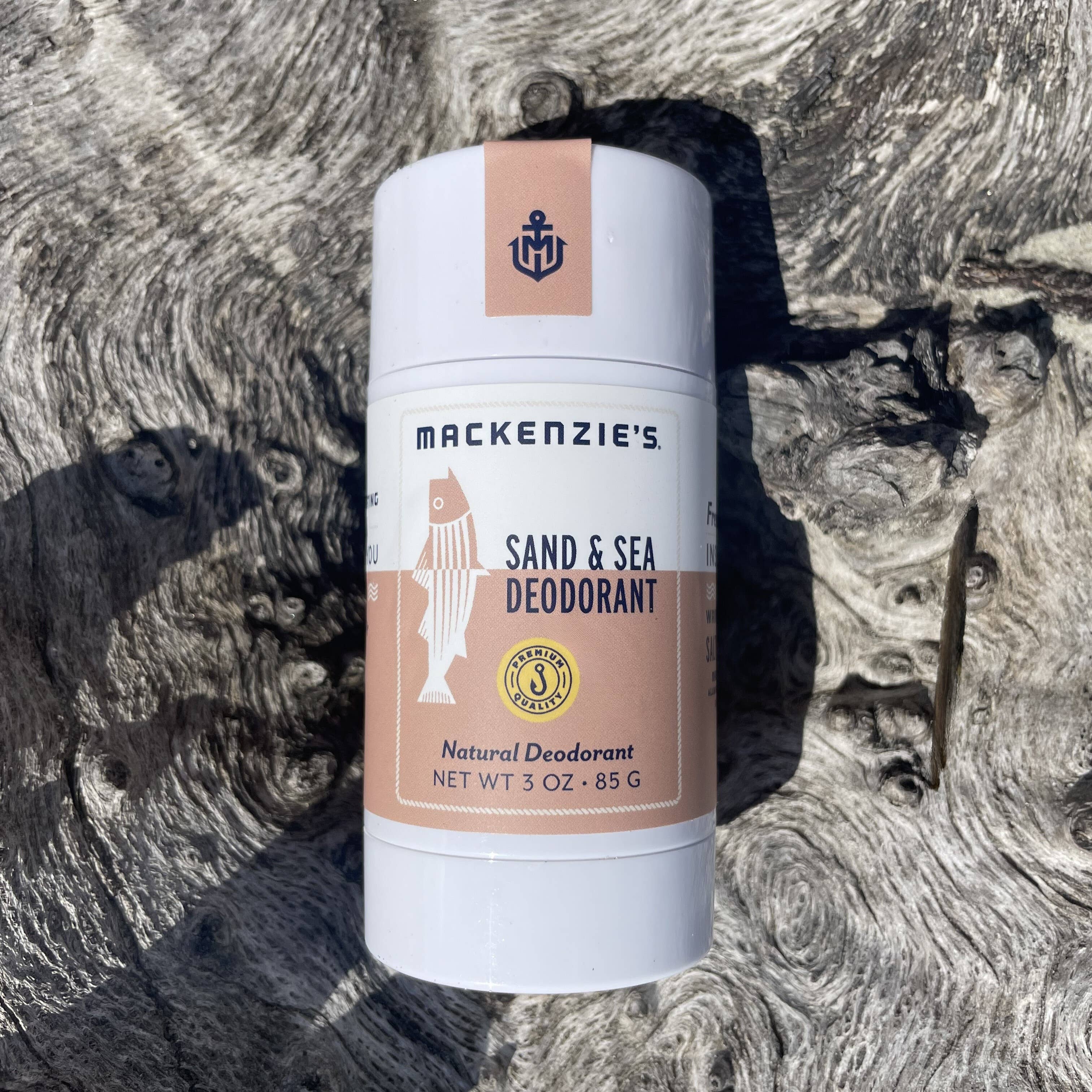 MacKenzie's Fisherman - Wholesale Deodorant - Unisex - Sand & Sea Deodorant 3 OZ (12 qty) 2