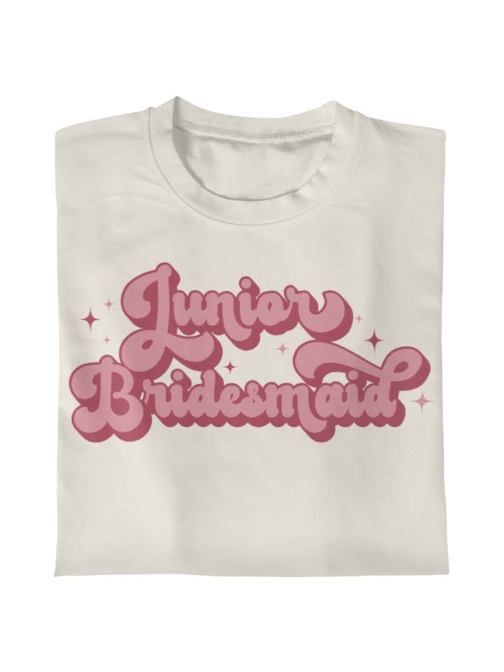 Jr Bridesmaid Vintage Tee for wholesale by Sunday Honey