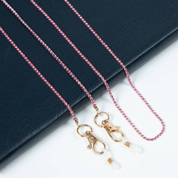 Ole - Vendita all'ingrosso Custodia/supporto per occhiali - Donna - Collane per occhiali da vista con catene di strass
