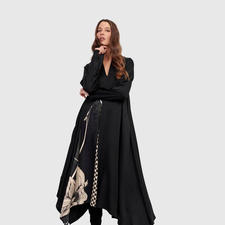 Baroque Draped Dress, Mix for wholesale by Alembika