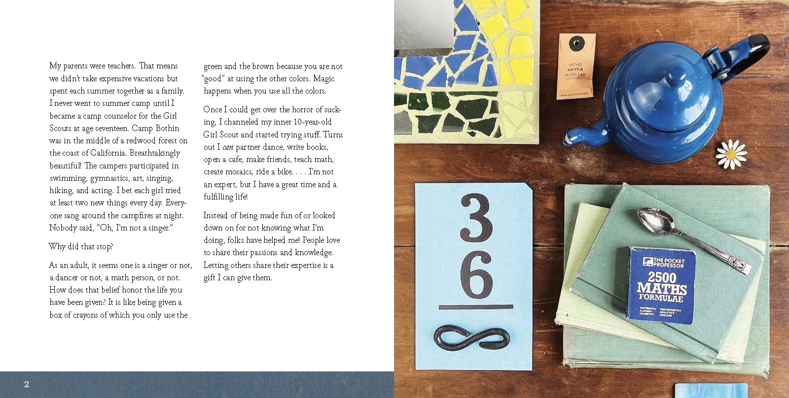 Mrs. Little's Tea and Toys - Wholesale Display Book - From Tea to Truth: Recipes for Your Kitchen and Life1