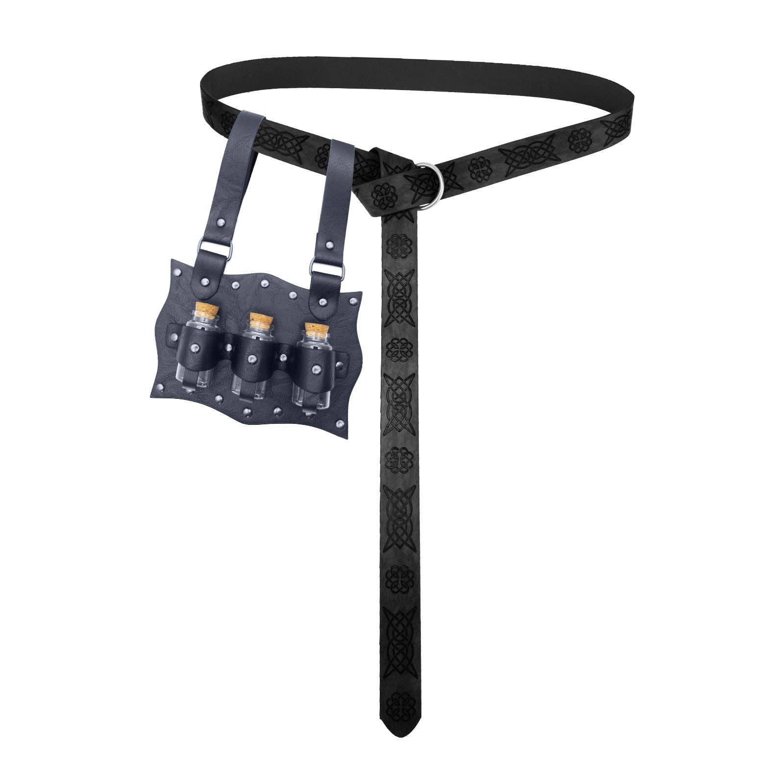 SALINA TRADING INC – Großhandel Kostüm – Damen – Mittelalterliches Trankflaschen-Kostümset für Halloween8