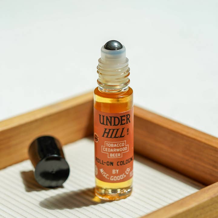 Misc Goods Co. – wholesale Roll-on fragrance – Underhill Roll-On Cologne – Tobacco, Cedar & Ale | Compact & Clean, 10ml2