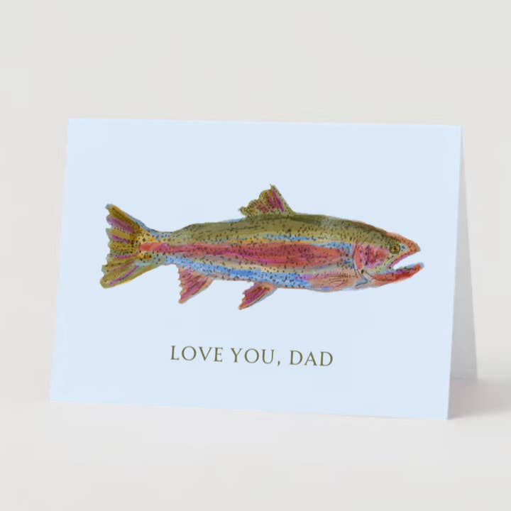 Love You, Dad - Father’s Day Card for wholesale by Teryn Elizabeth Bond