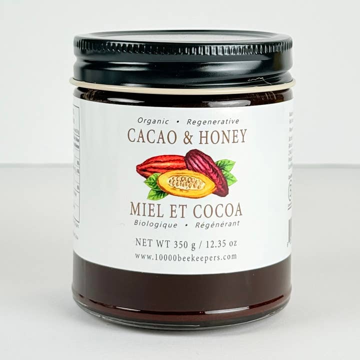 Cacao et miel biologiques pour la vente par African Bronze Honey Company