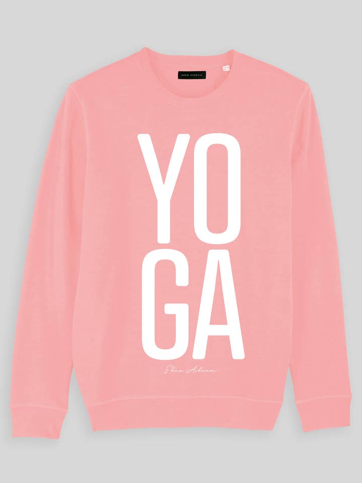 Sweatshirt à col rond YOGA Premium pour la vente par Eden Ashram