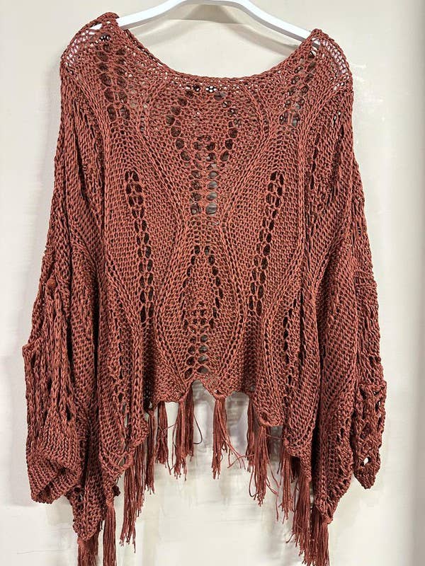 VENTI6 - Wholesale Poncho - Women's - DRAFT ITEM Poncho