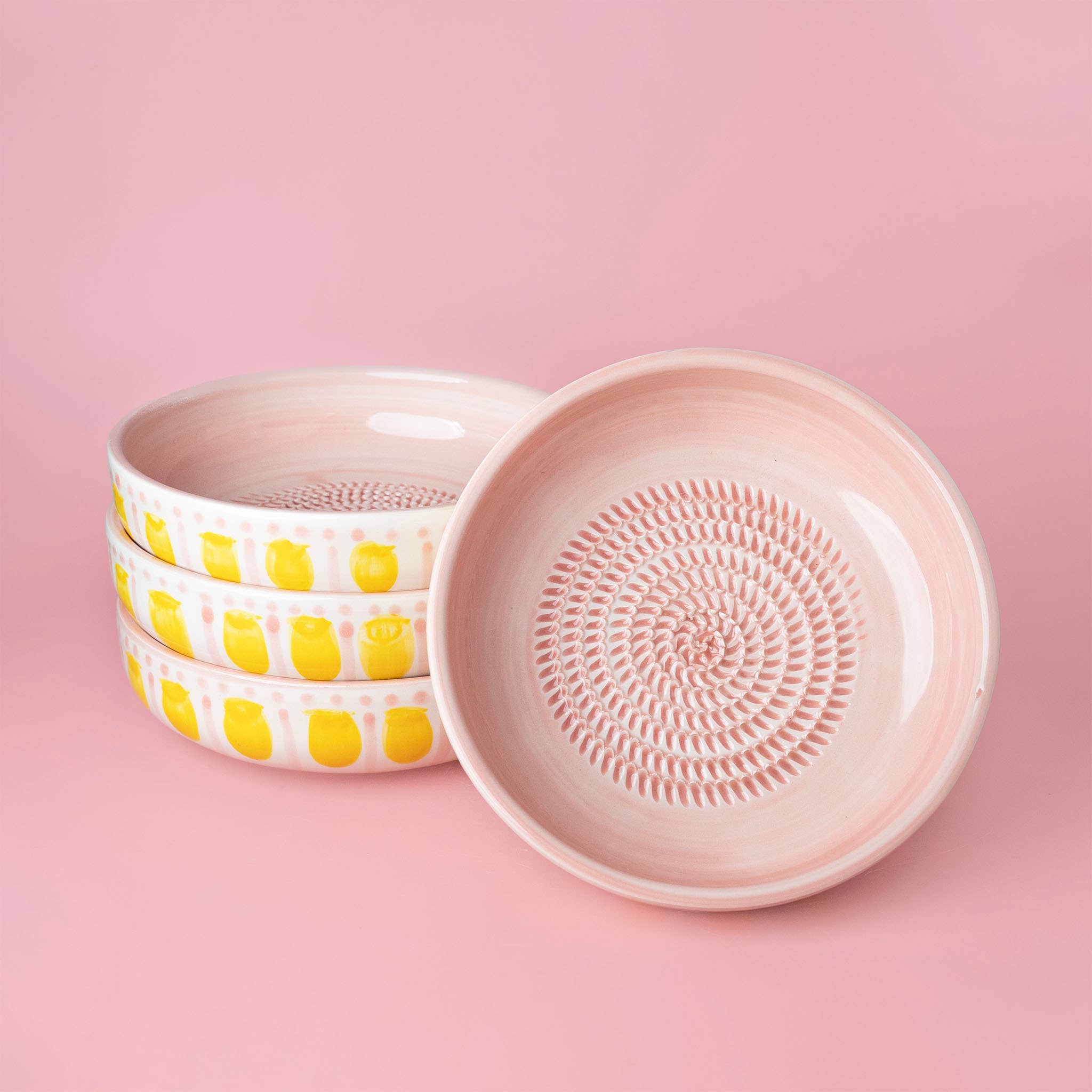 Alfar Tierra Cocida - Wholesale Grater - Large Pottery Grater Plate – Includes Gift Spoon / VALENTINA5