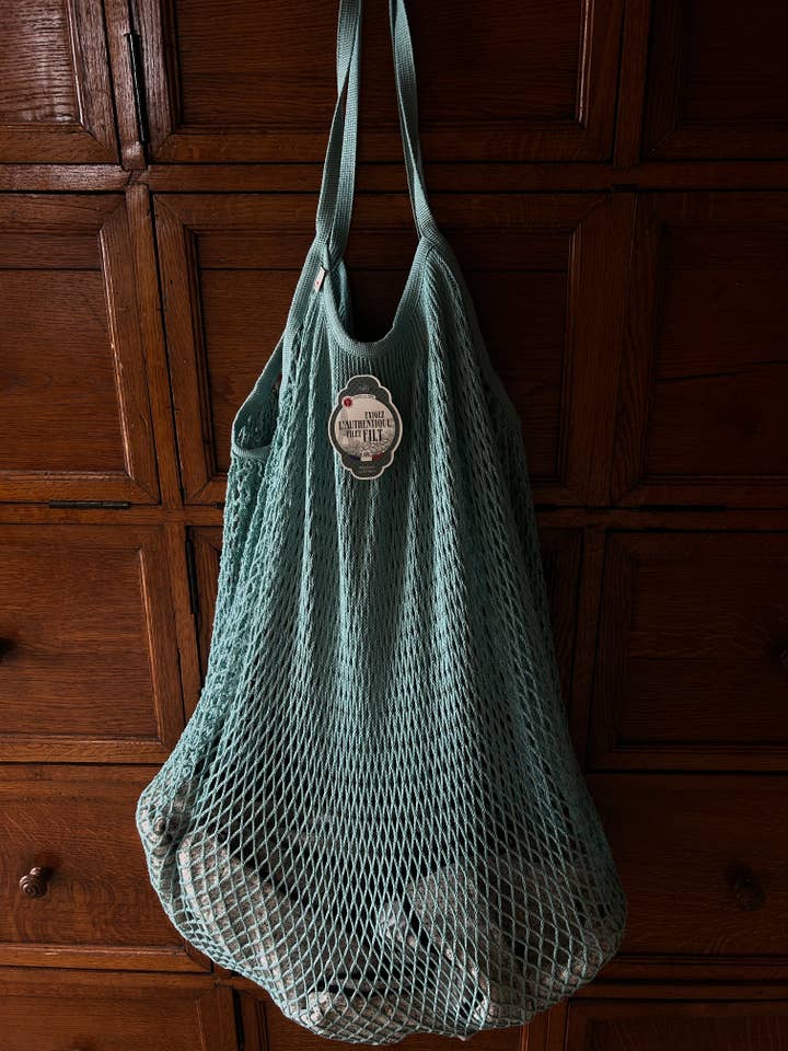 Net shopping bag Aquablue size XXL for wholesale by Filt1860