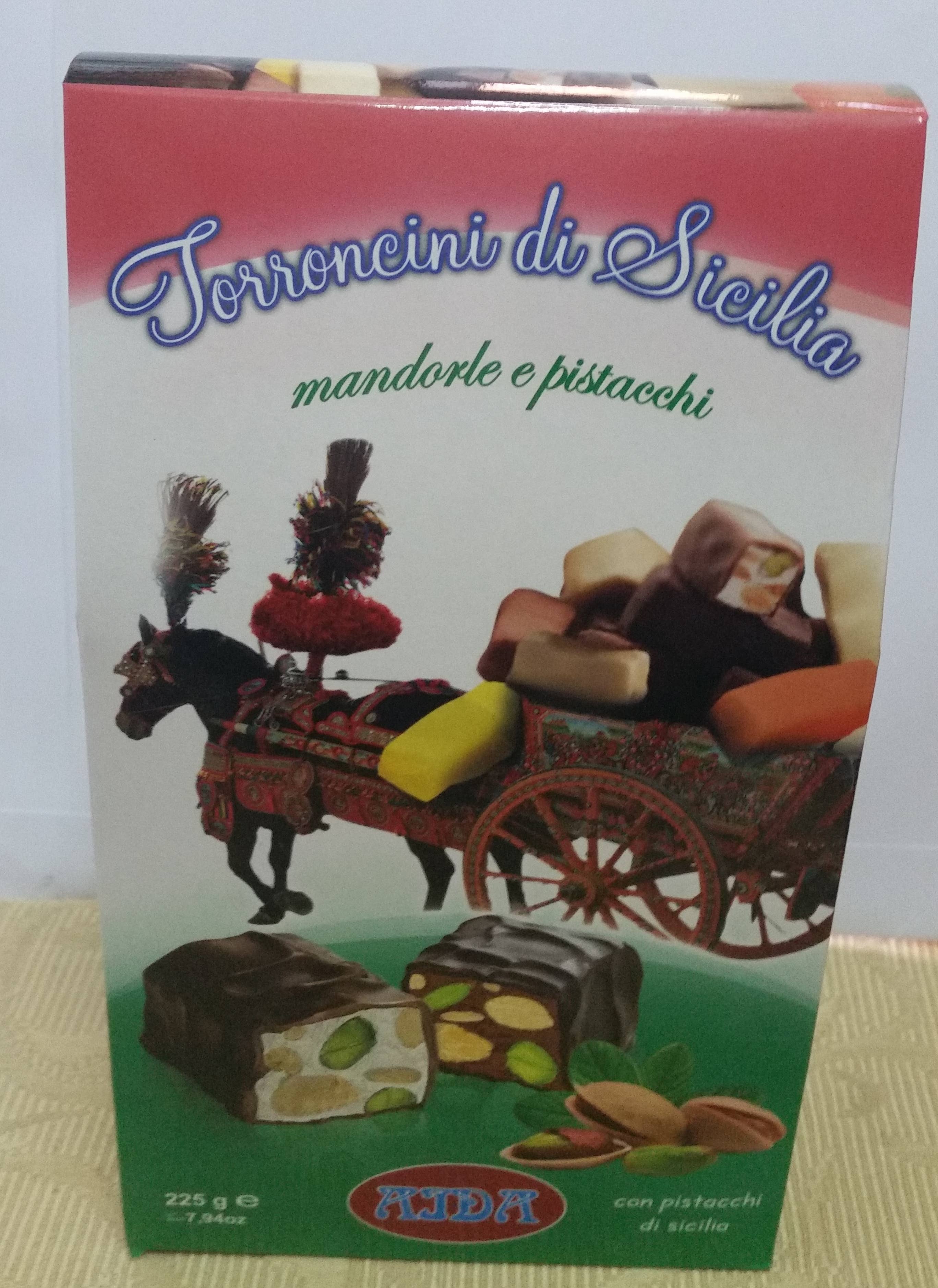 AIDA di Giangreco – wholesale Chocolate box – Sicilian chocolate and citrus nougats - 200g box4