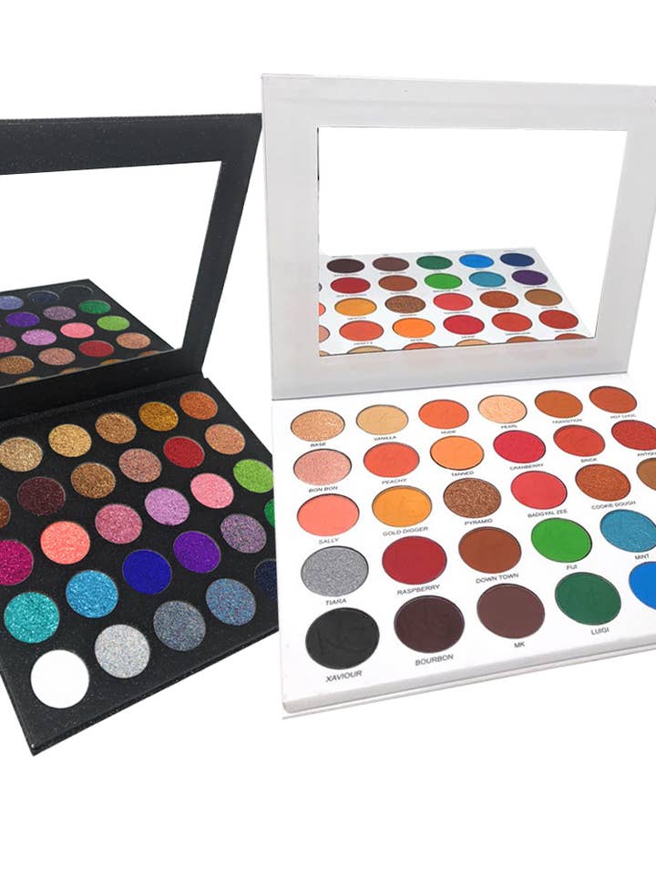 Matte and Shimmer Eye shadow Palette for wholesale by Miinachi Cosmetics