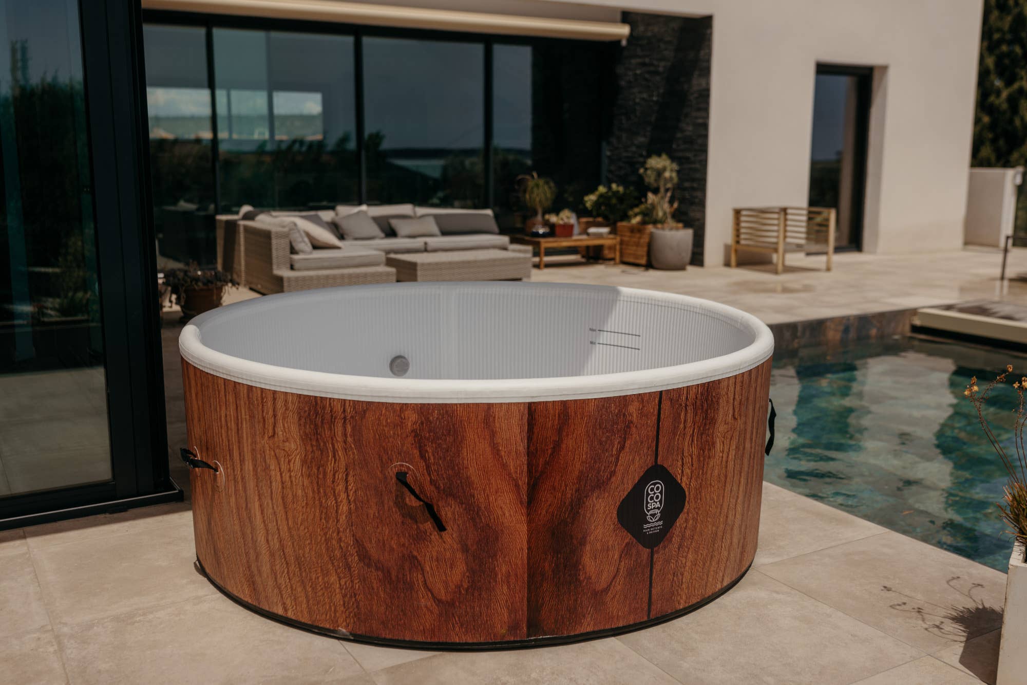 X-PaddleBoards - Vente Jeu gonflable - COCO SPA TAHITI Spa Gonflable | 180 cm de diamètre |1